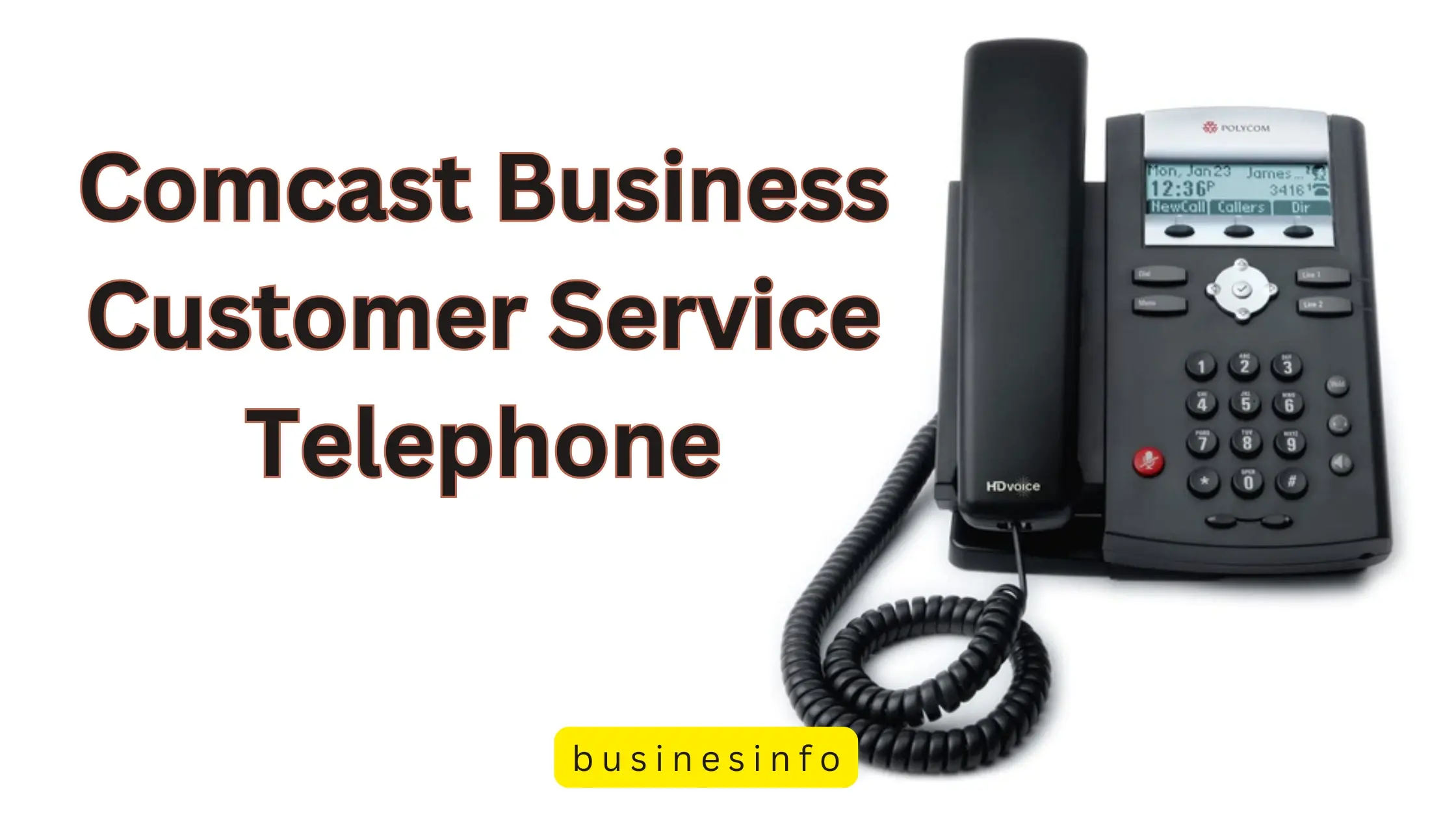 comcast business customer service telephone​